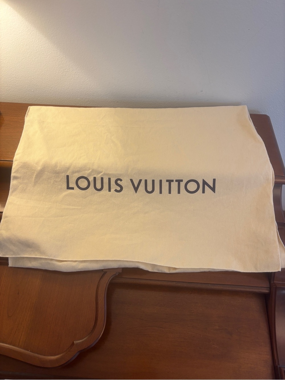 Authentic Louis Vuitton XL Envelope Dust Bag 24x21